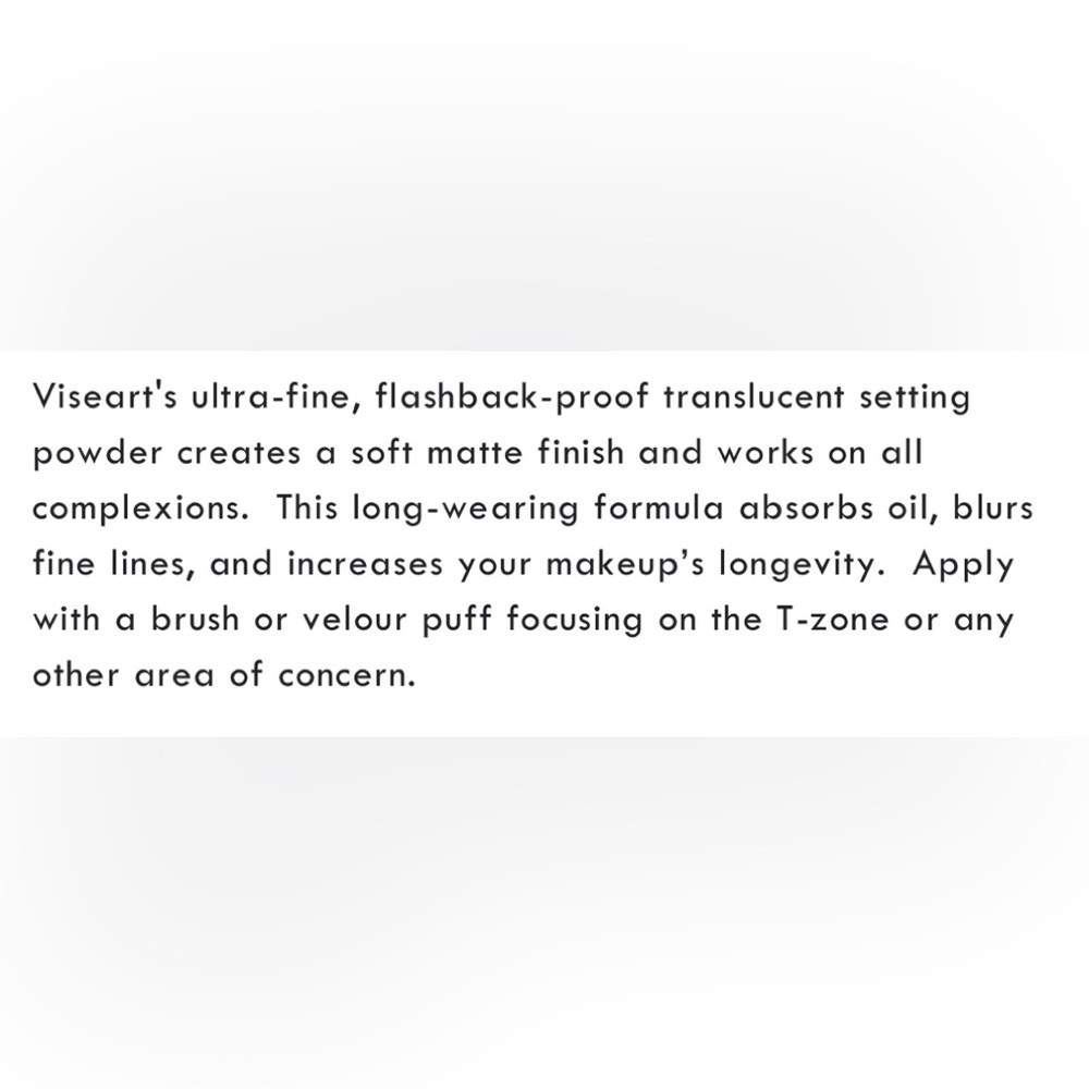 Seamless Setting Powder by VISEART (New!) - Picture 5 of 8